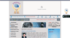 Desktop Screenshot of epilepsycareandresearchfoundation.com